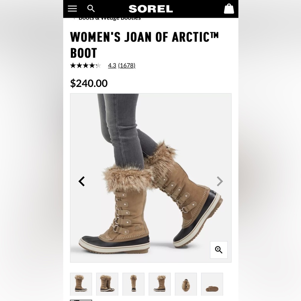 Sorel Joan of Arctic boots
